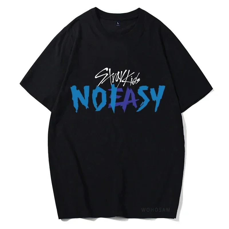 Stray t-Shirt Korean Fashion Female Fan Spring Summer T Shirt Hip Hop Oversized Unisex Cotton Short-Sleeved T-Shirt