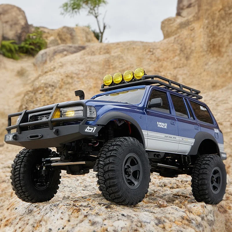 

FMS новый FCX18 1/18 LC80 дистанционный внедорожник Land Cruiser электрический альпинистский автомобиль полноприводный внедорожник.