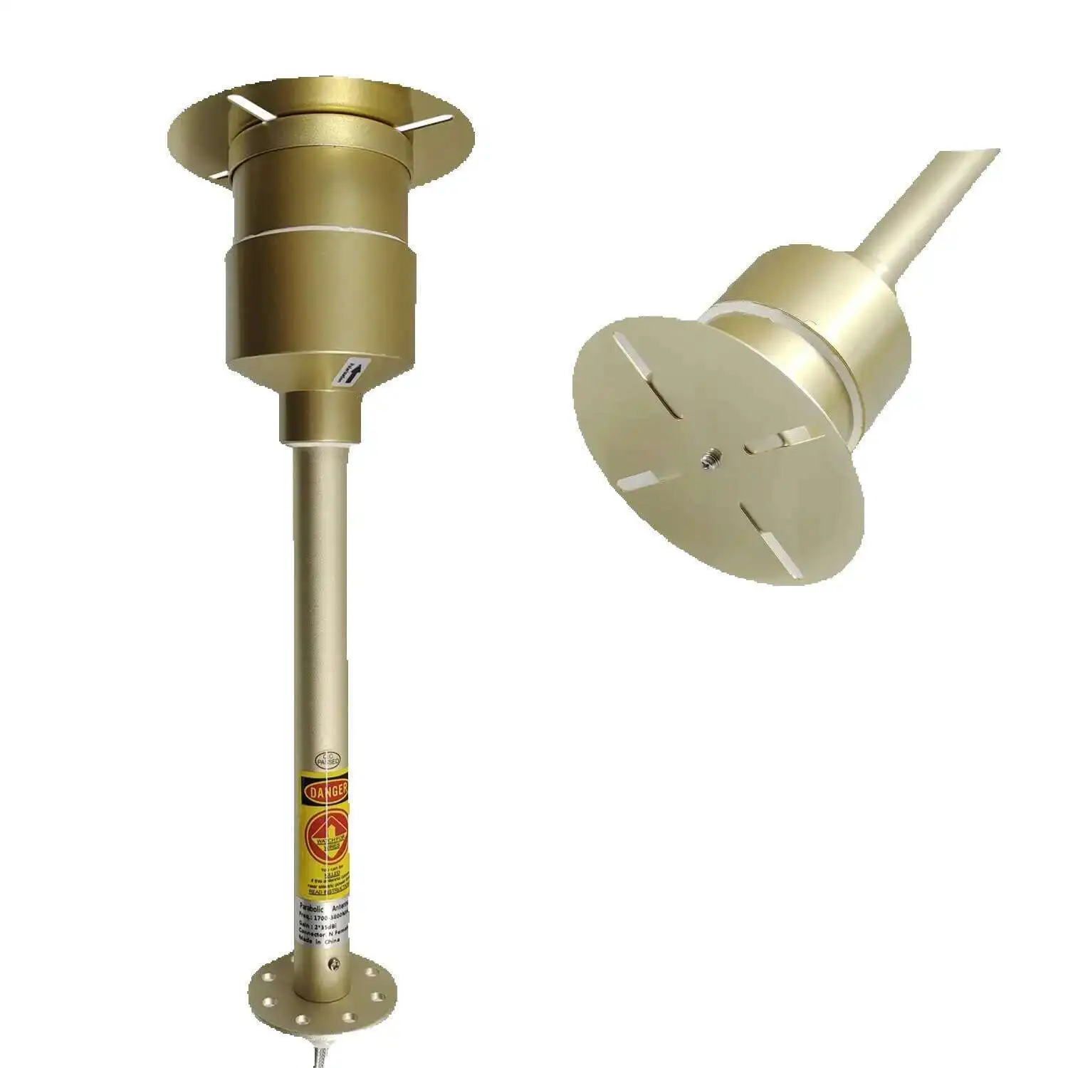 5G 4G Ultra External Antenna 1700-3800Mhz Outdoor Mimo Feeder 2X30dbi Long Distance STC Zain Mobily