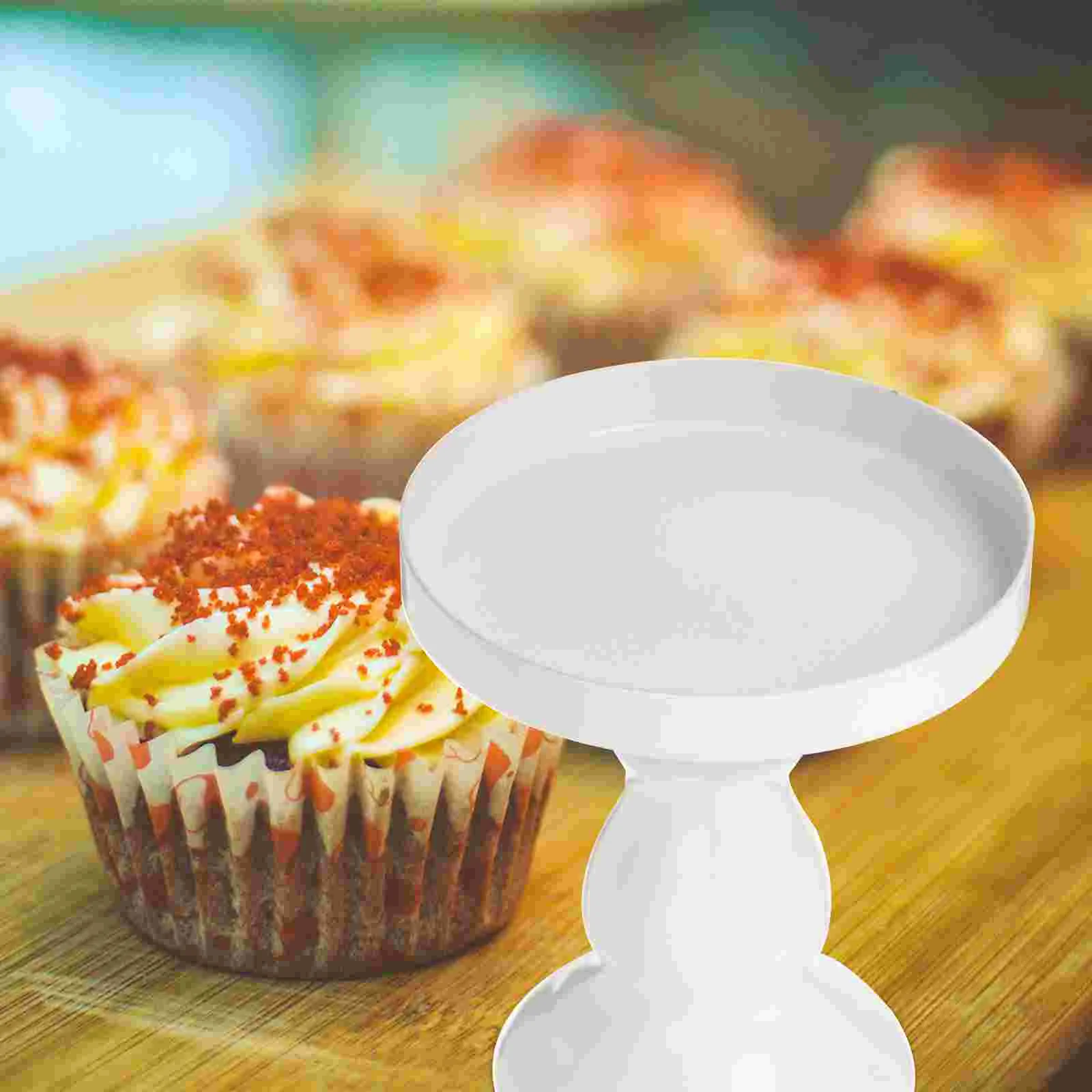 Alzata decorativa per tortiera singola Stand espositore per ornamenti snack caramelle vassoio resistente all'usura Dessert decorare