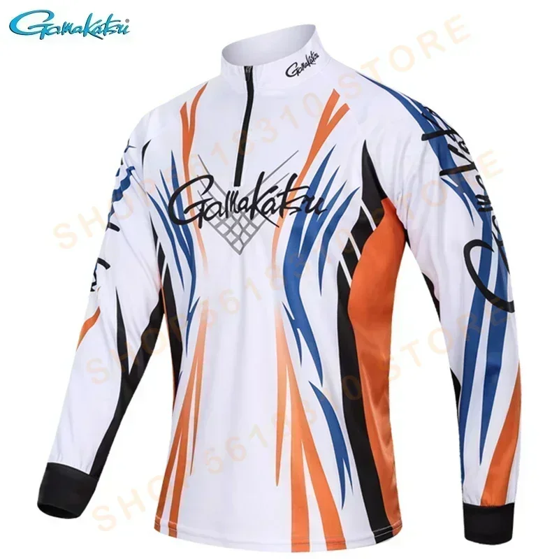 Clothing Fishing Long Sleeve Clothes Anti-UV Sunscreen Breathable Quick Drying Outdoor Sports Summer Fishing Shirts