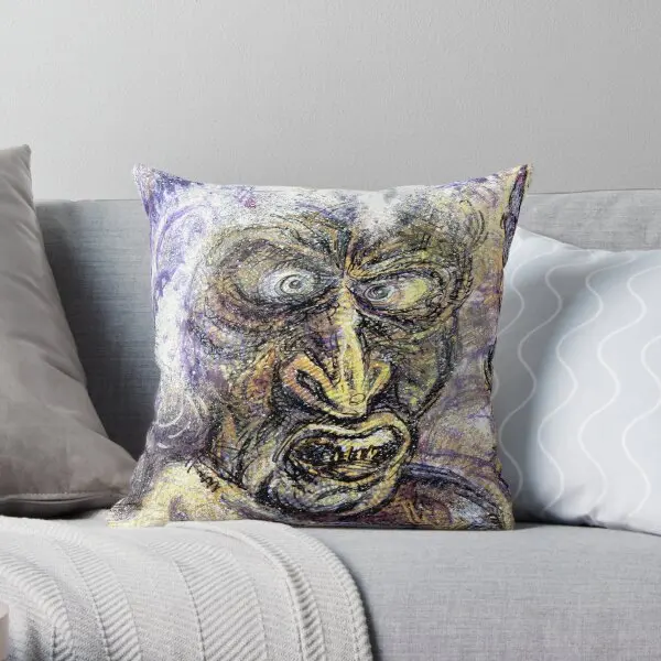 Goblin  Printing Throw Pillow Cover Hotel Office Decor Bedroom Car Anime Case Waist Soft Cushion Pillows not include One Side