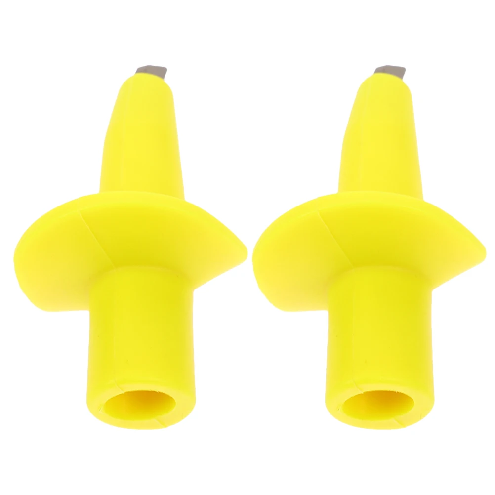 

2 Pcs Tungsten Steel Trekking Hiking Tips Replacement Accessories Travel