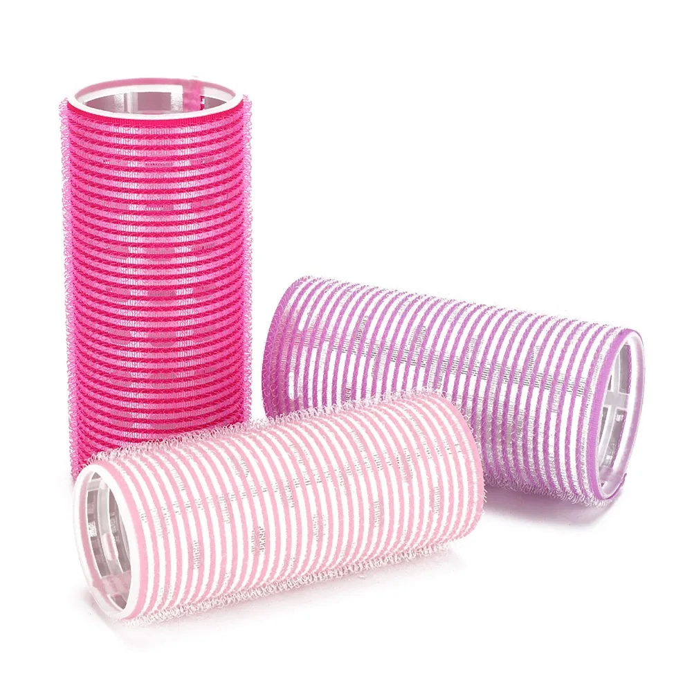 

3 Different Sizes Self Adhesive Hair Rollers Self-Adhesive Professional Portable Hair Rollers Portable Easy to use