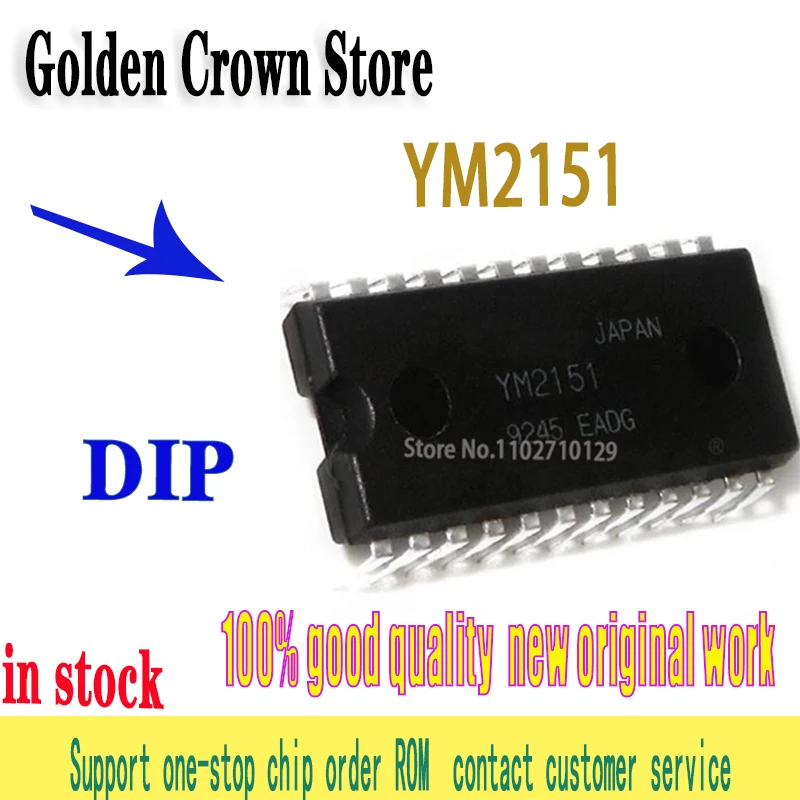 YM2151 DIP-24  100%  new original In Stock 1 pcs/lot