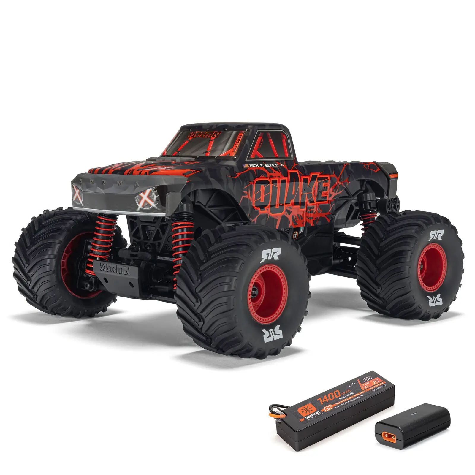 

ARRMA QUAKE GROM ARA2137 1/16 RC электрическая модель с дистанционным управлением автомобиль Monster Truck игрушки для взрослых и детей