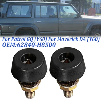 62840-H8500 Voor Ford Maverick BSANS1GP-1 Voor Nissan Patrol GQ 2 Stuks Motorkap Richter Bump Stop Aluminium Auto Accessoires