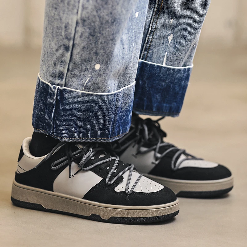 أحذية كلاسيكية جديدة للرجال، جميعها ترتدي أحذية عصرية، أحذية رياضية عصرية للزوجين، أحذية كاجوال منخفضة الارتفاع قابلة للتنفس #3