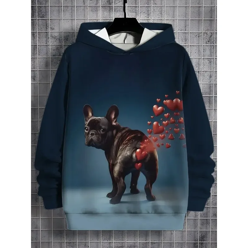 

2025 New Fashion Animal 3D Pattern Hoodie Men's Casual Long Sleeve Hoodie Sportswear Top Designer Clothing