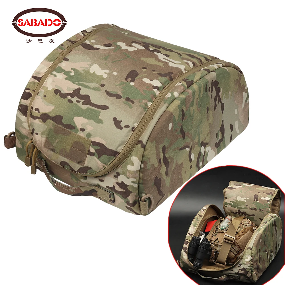 

Tactical Helmet Bag Airsoft Sport Storage Pack Fast MICH Motorcycle Headwear Helmet Pack Hiking Large Capacity Toolbag