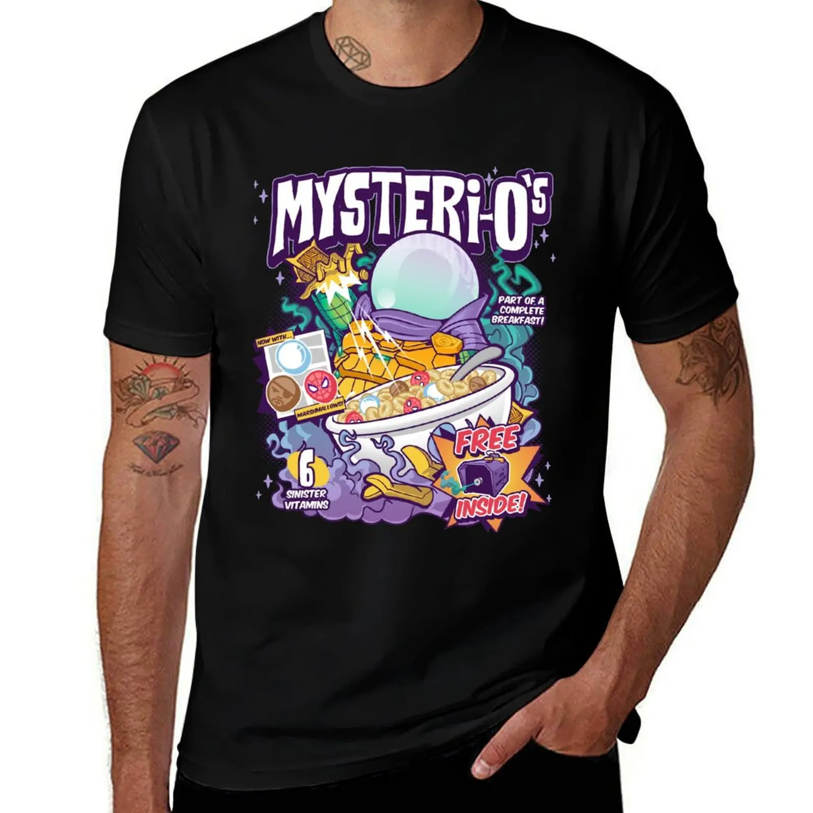 Mysteri-O's T-Shirt Plus Size Non-Shrink T-Shirt