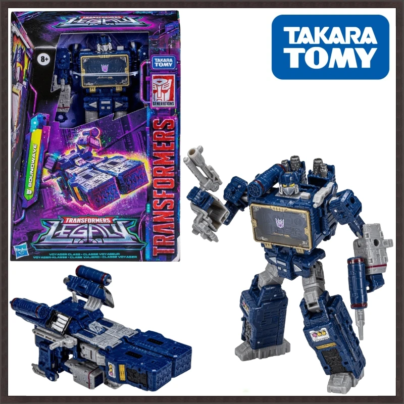 

В наличии Takara Tomy Трансформеры серии G Legacy V класс звуковая волна фигурка модель аниме экшн-трансформер робот автомобиль детские подарки