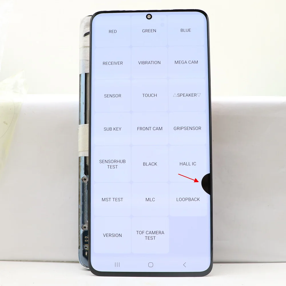 With defects Amoled Lcd For Samsung Galaxy S20 Plus Display Touch Screen Digitizer Assembly For S20+ Lcd G985F G985 G986B/DS