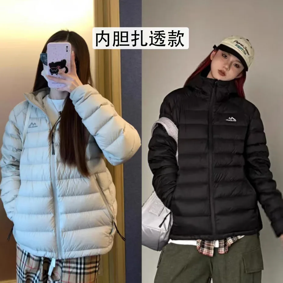 Lightweight Short Cotton Jacket Autumn Winter New Style Warmth Hooded Fashionable Versatile Outerwear for Women Korean Style