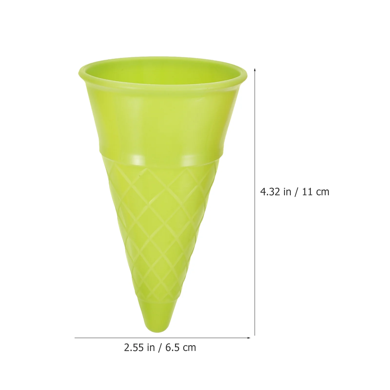 5pcs Kids Beach Toys Children Seaside Sand Ice Cream Cones and Scoop Outdoor Toys (Random Color) Ice Cream Cone Scoop Sets