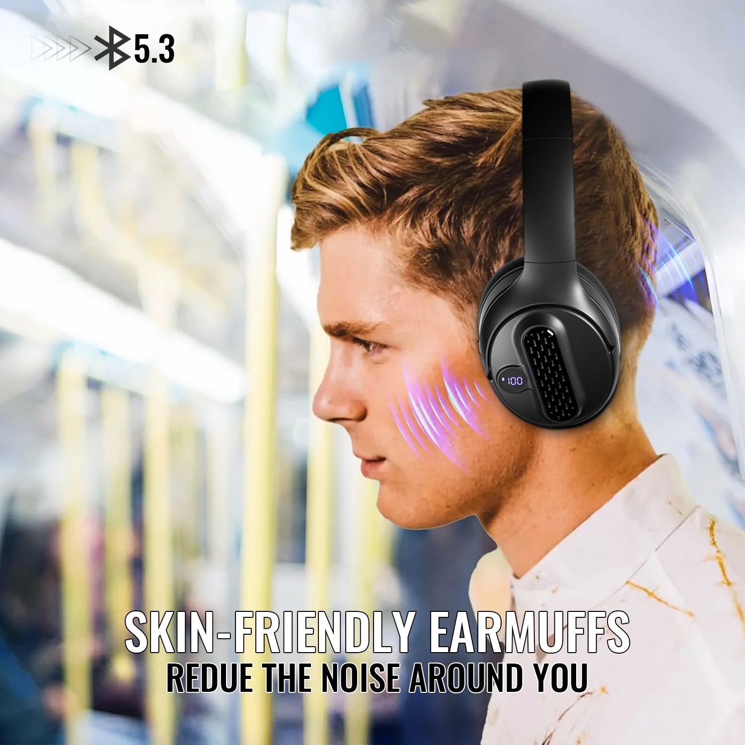 

50% OFF Choice For Sooyn Over The Ear Headphone noise reduction Battery life 120 hours Sports style M12 LZ-24 headset gaming