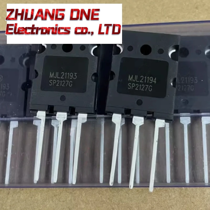 5 paia (5 pezzi MJL21193 + 5 pezzi MJL21194) TO-3PL MJL21193G MJL21194G TO-3P