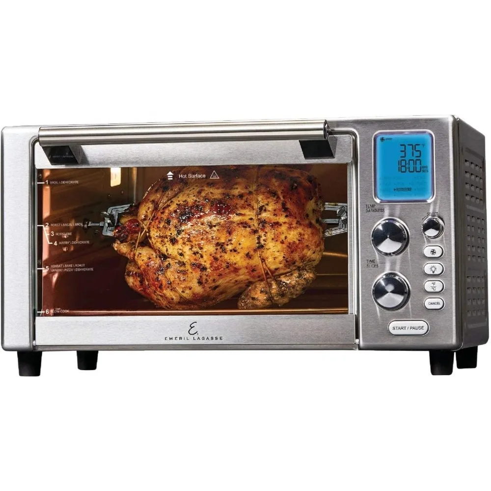 

Power Air Fryer Oven 360,2020 Model,Special Edition,9-in-1 Multi Cooker,Free Emeril’s Recipe Book Included ,Digital Display