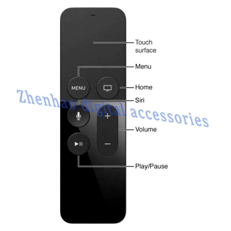 

For Apple TV Siri 4Th Generation Remote Control MLLC2LL/A EMC2677 A1513 TV4 4K A1962A1 Remote Smart TV Remote-TV4 A1513