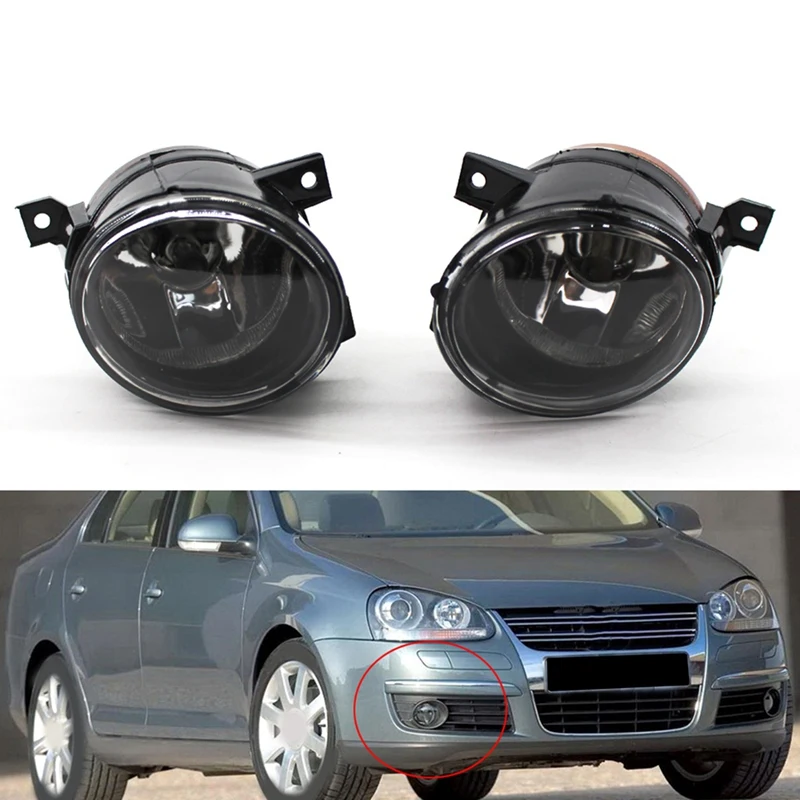 Auto Front Bumper Fog Light Lamp Assembly For VW Sagitar Jetta Golf 5 MK5 2005-2009 1KD941699 1KD941700