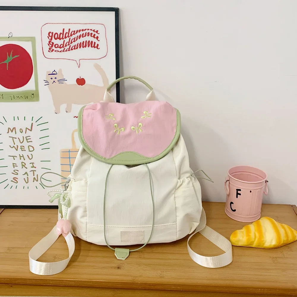 Versatile Design Fruit Backpack Multi-Compartment Adjustable Straps Travel Backpack Lightweight Construction School Backpack