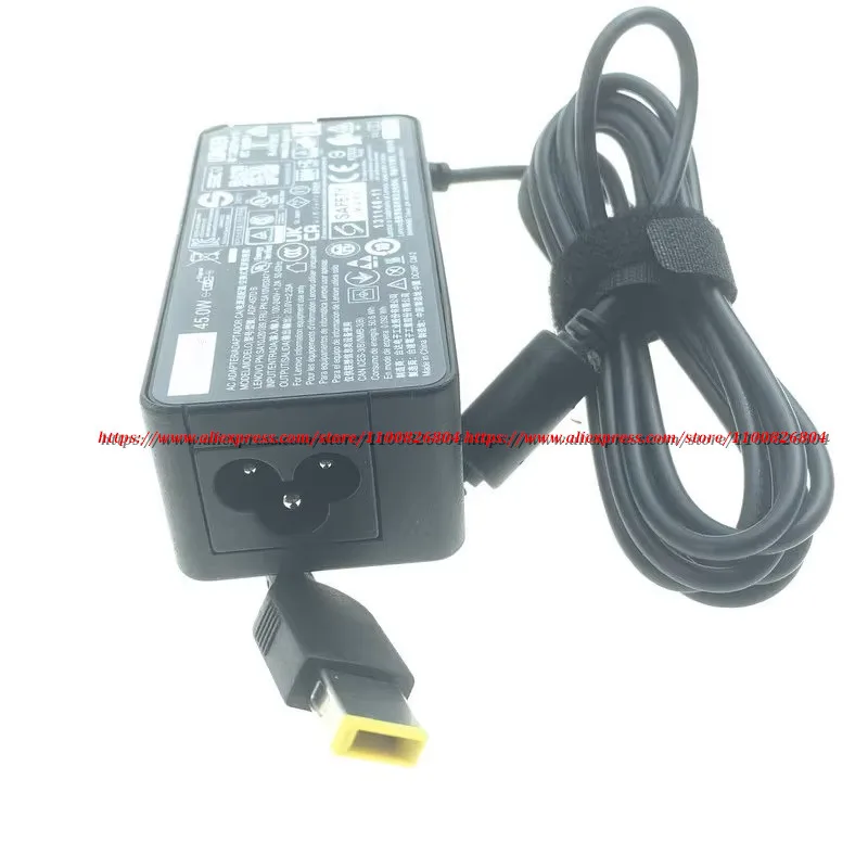 Original ​For LENOVO IDEAPAD ​S210 S210T K2450 YOGA 11S Power Supply Laptop Charger 45W 20V 2.25A ADP-45TD B  AC Adapter 00HM615