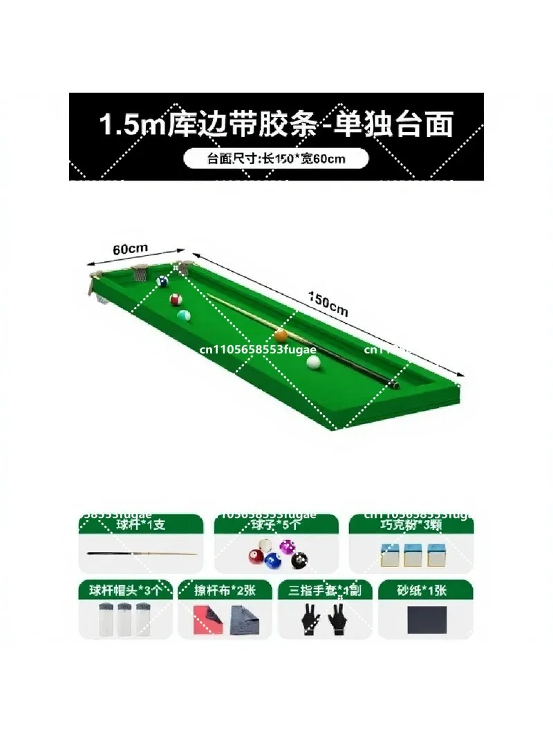 Foldable Indoor Billiard Table Portable 5-Point Practice Pool Table for Home Training Equipment