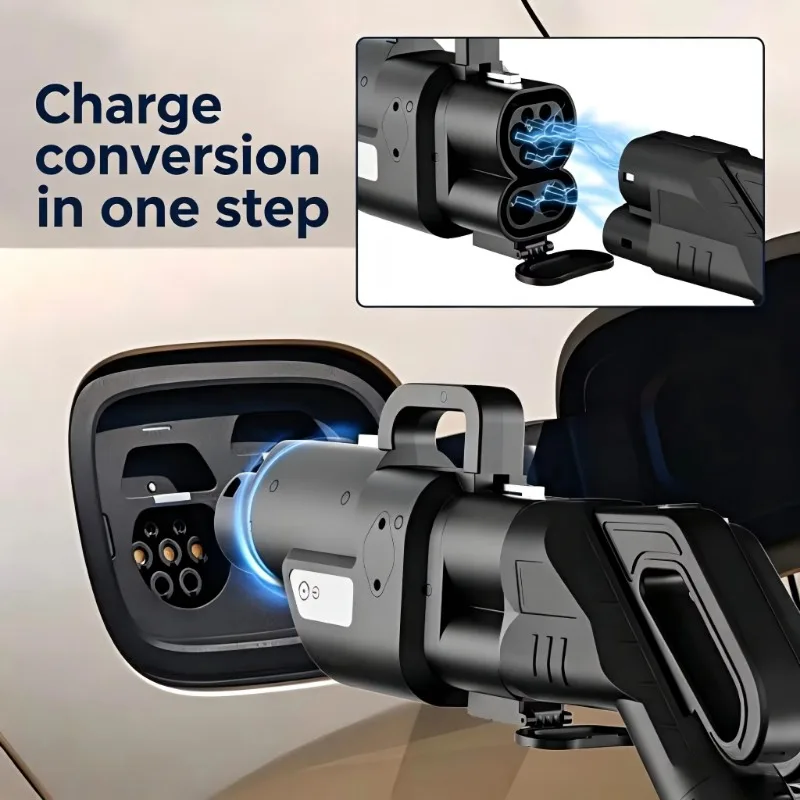 Protection 300A DC Charging Connector 1000V CCS2 to GB/T Adapter for Most Charging Station Electric Vehicle