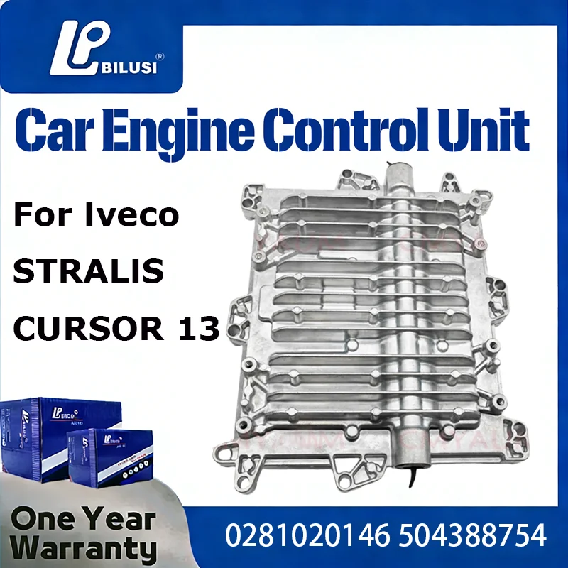 Placa de Computadora de Motor BILUSI para Iveco STRALIS CURSOR 13 Euro6 EDC17CV41 0281020146 Unidad de Control Electrónico 504388754