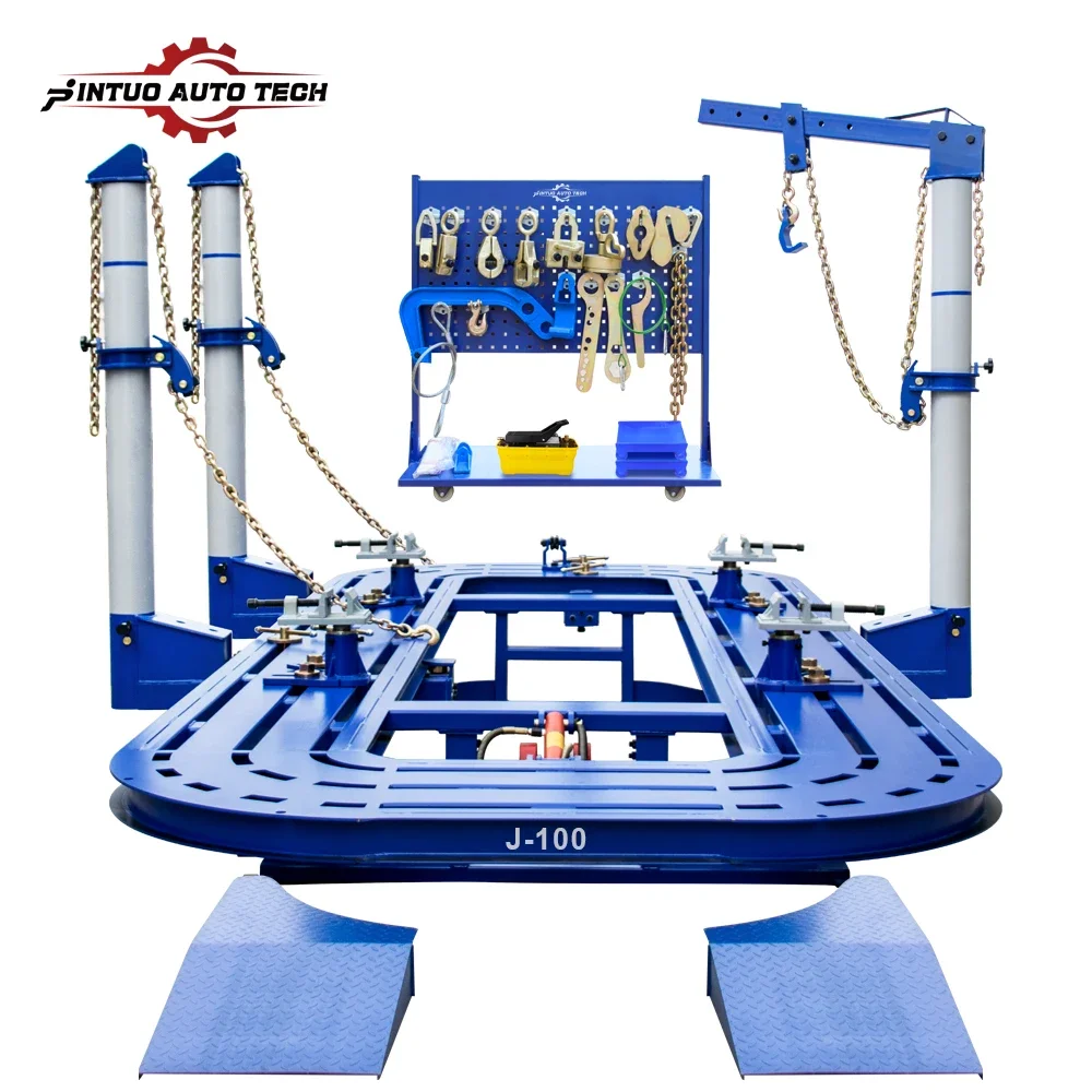 Jintuo CE Auto Workbench Chassis Straightening Machine Straightening Machine/Auto Body Repair Equipment/o Liner Car Frame Machin