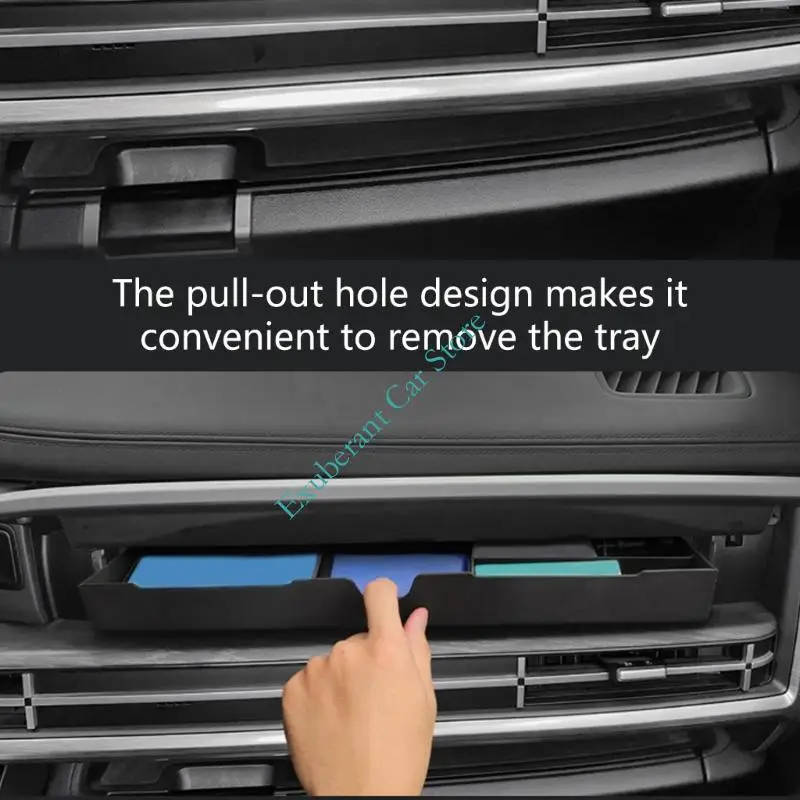 H3CE صندوق تخزين السيارة القوي TPE منظم علبة درج السيارة لاستخدام المركبات #3