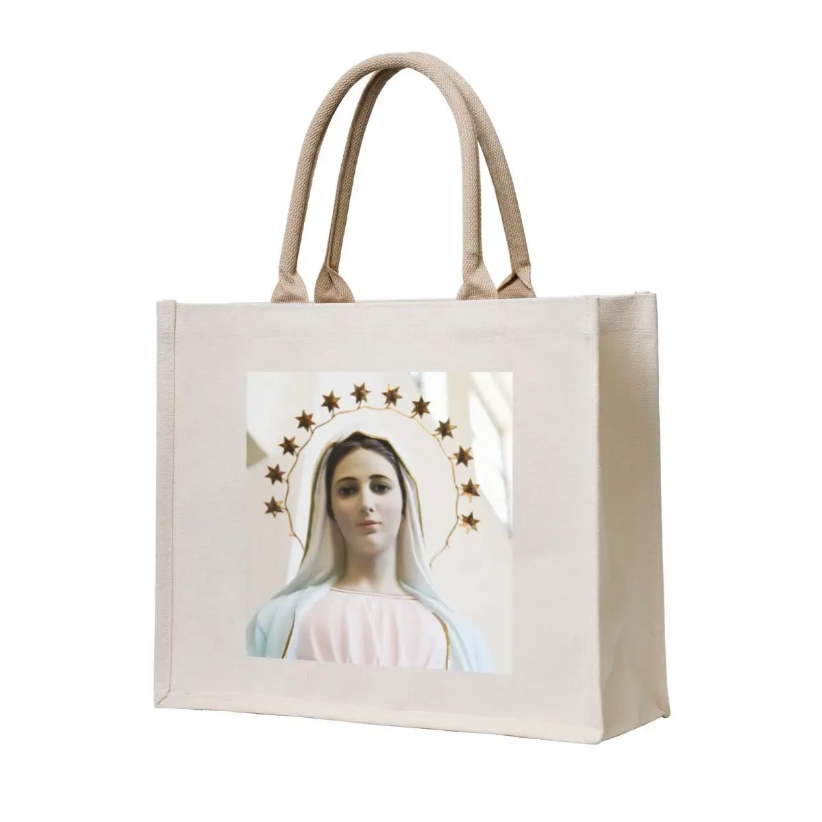 

Mary of Medjugorje Tote Bag Women's beach bags sac pour femme Women's bags Reusable bags