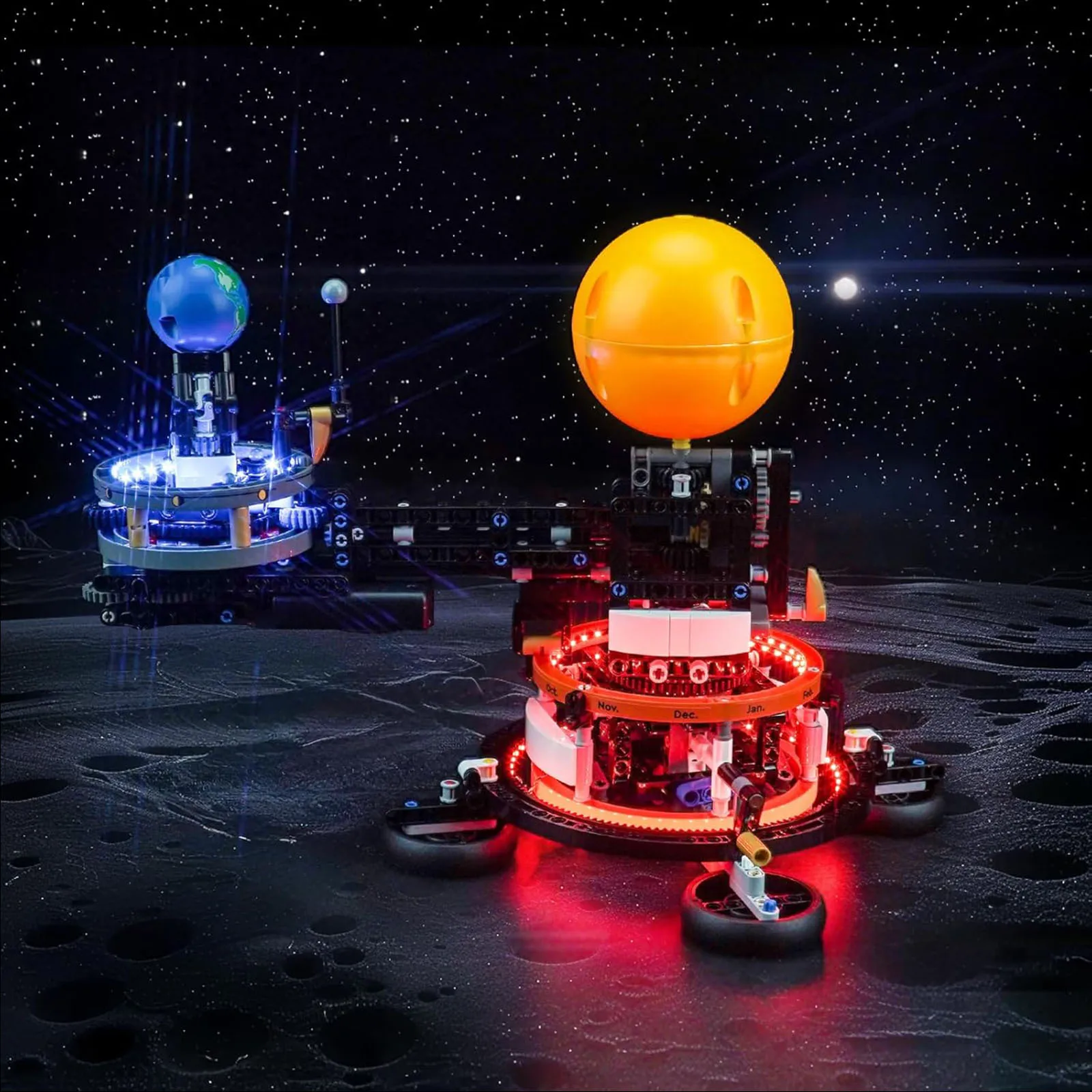 

Набор светодиодных фонарей LYBMTWF 42179 подходит для строительных блоков Planet Earth and Moon в орбите (включая только осветительные аксессуары)