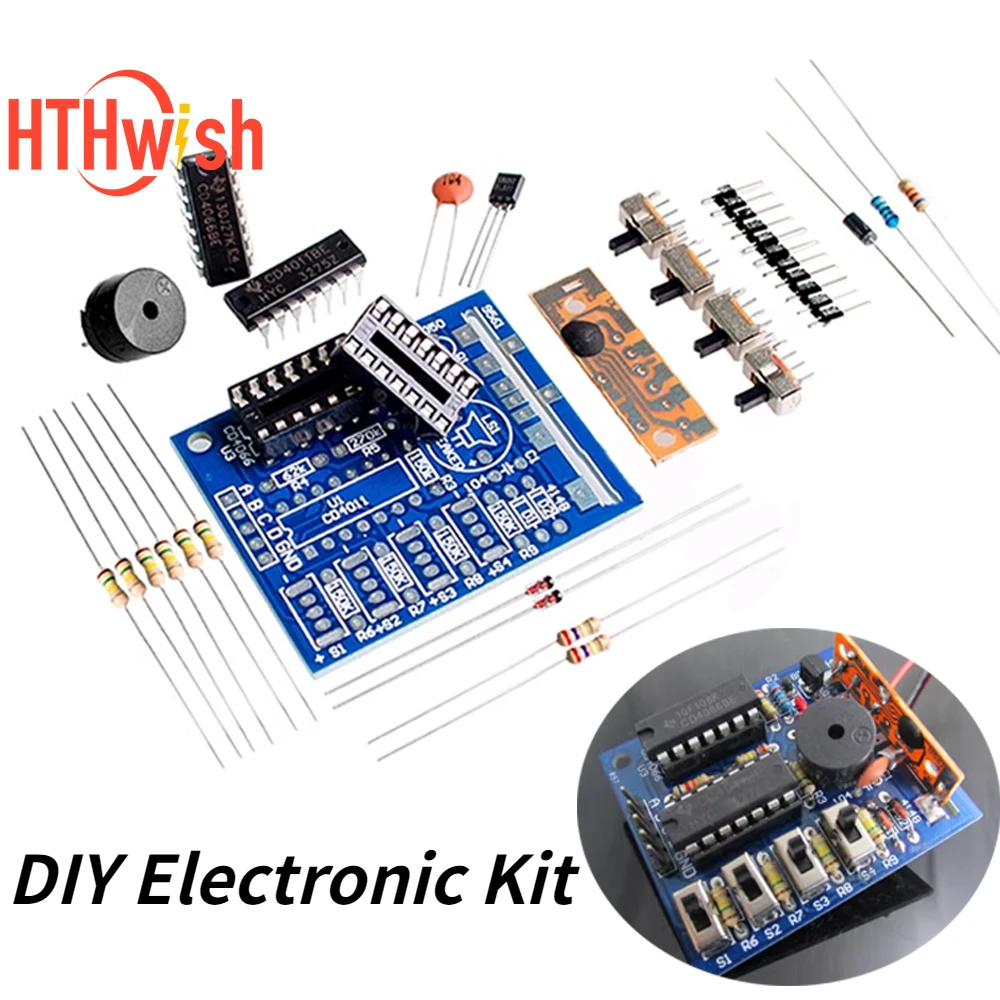 Sixteen Music Interesting Sounds Custom Mechanical Make Your Own Music Box Kit for Kids Simple Diy Electronics Projects Kit