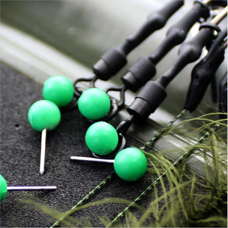 100pcs Carp Fishing Rig Case Accessories Spare Pins For Carp Hair Rig Ronnie Rig