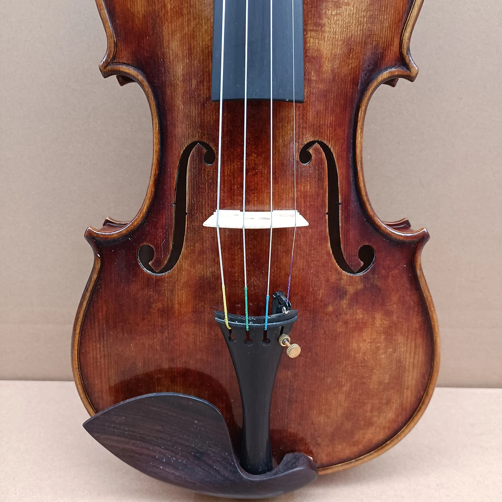 30 years of European spruce Stradivarius Antique violin 4/4 tiger patterned maple wood Professional grading examination violin