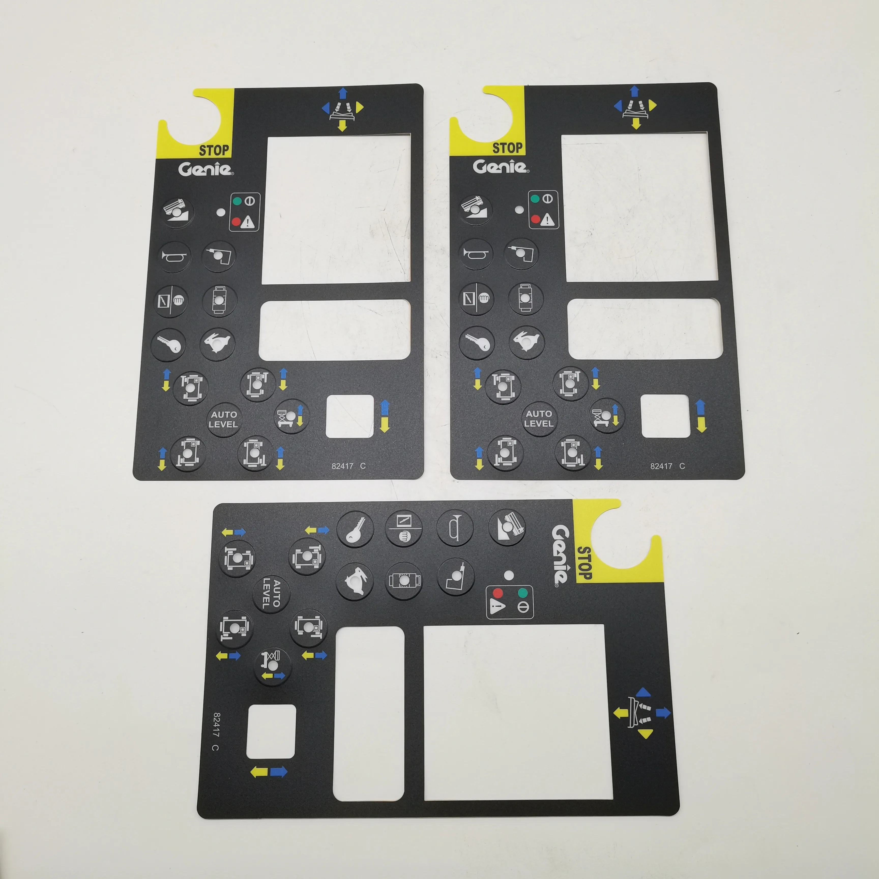 enie Platform Control Parts Panel Decal 82417GT For Genie GS-2668 RT GS-3268 RT