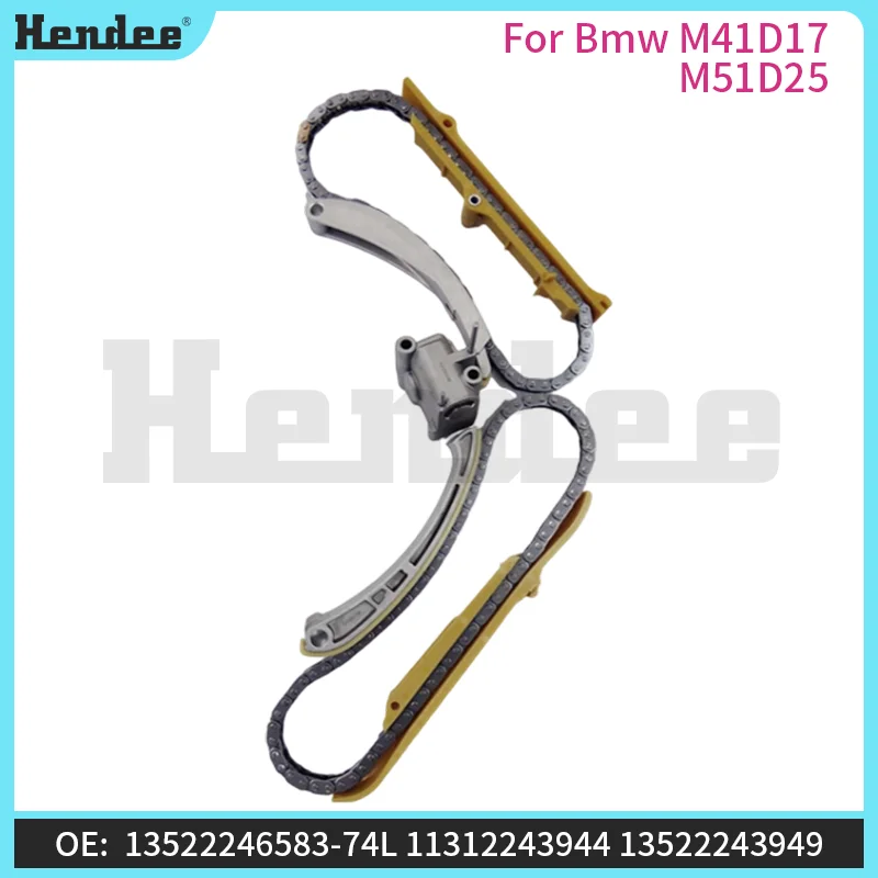 

For Bmw M41D17 M51D25 Timing Chain Kit,High-quality Automotive Parts OE:13522246583-74L,11312246582-80L,13522243950,11312243944