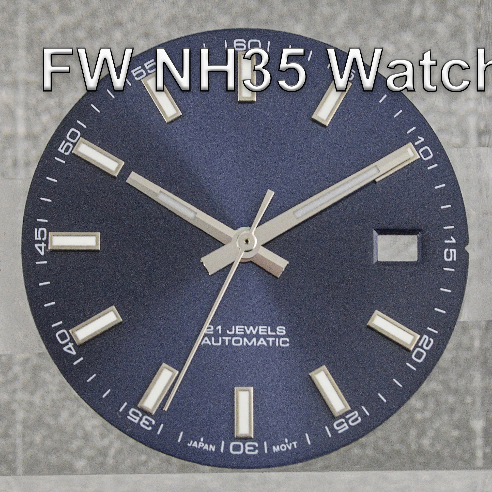 NH35 Hands 31mm Dial for Datejust 41mm Case Mod Parts Watch Face fit NH35 Automatic Movement Watch Accessories Replacements