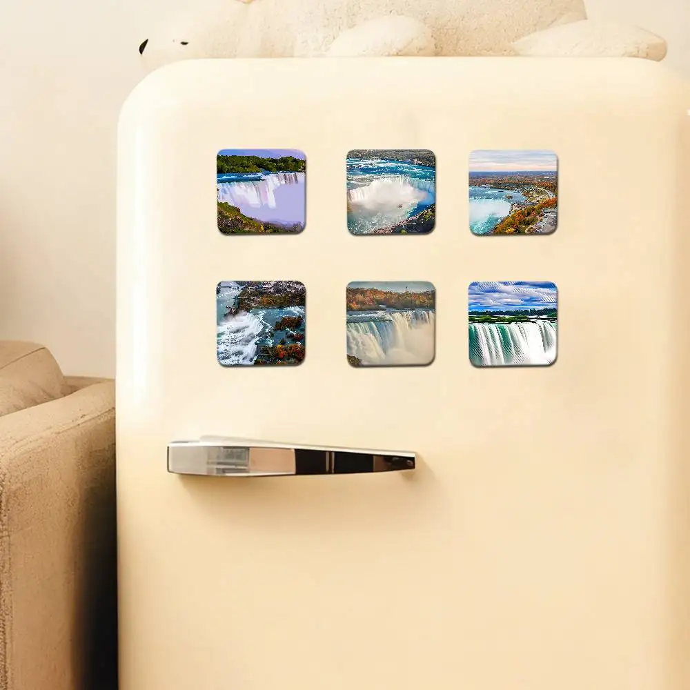 The Scenery Of Niagara Falls Refrigerator Magnets Fridge Magnets Cartoon Animal Magnets For Refrigerator Decor Funny Magnetic