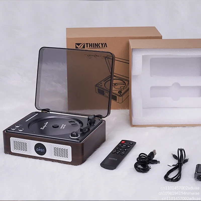A11 Vintage CD Player Album Disc Player Bluetooth Speaker Portable Audio Player