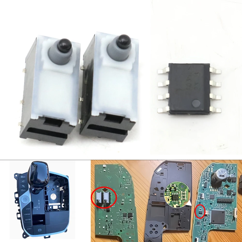 Electronic Handbrake Microswitch C4035 Chip For BMW X3 G01 G08 X4 G02 X5 G05 X6 G06 X7 G07 3 G20 G21 G28 4 G24 G26 5 G30 G38