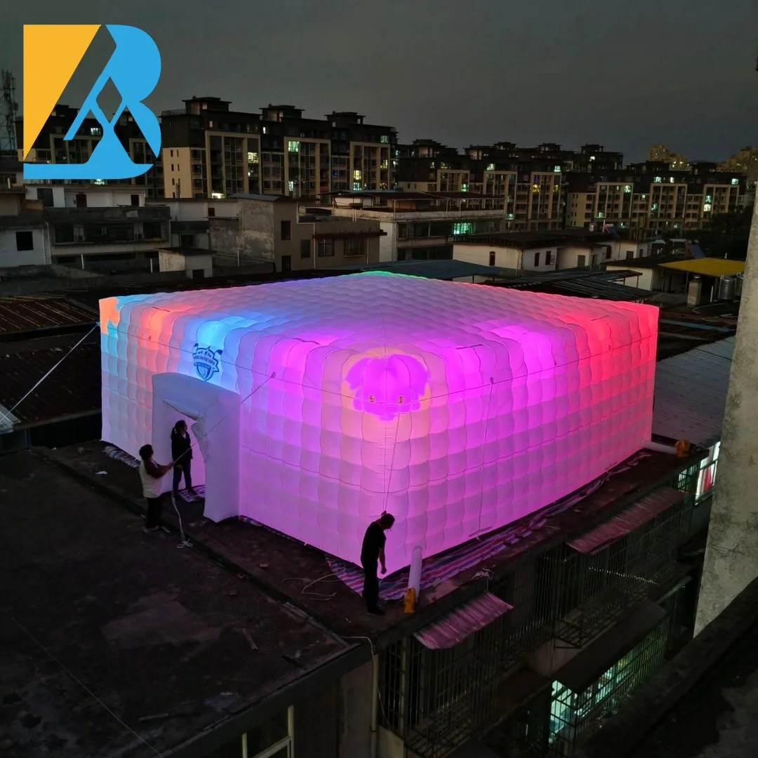 Custom Built Lights up Huge Inflatable Equipment Inflatable Tent for Outdoor Events Toy