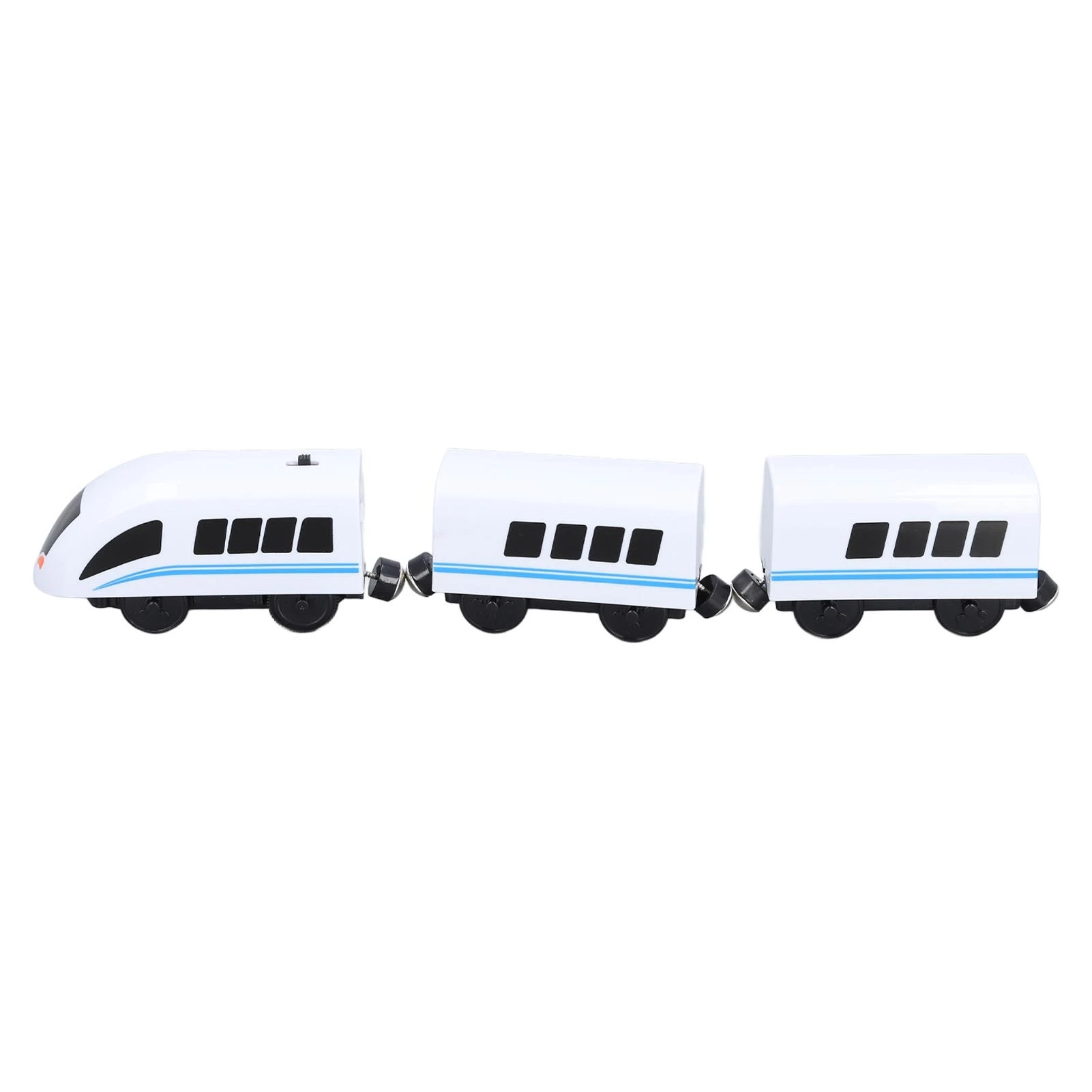 Electric Train Set Educational Adsorption Connection Battery Operated Track Train Toy for Kids Boys Girls