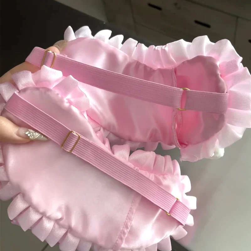 لطيف سانريو الكرتون مرحبا كيتي قناع عين أنيمي الطرفية أفخم بلدي ميلودي وسادة عين اليابانية Kawaii الفتيات النوم قناع عين الهدايا