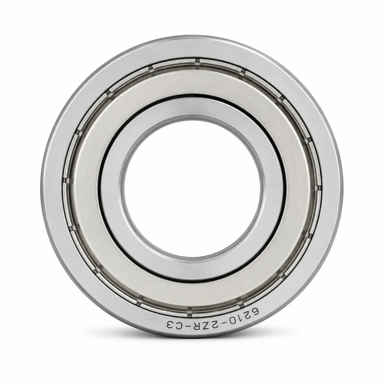 6210-2ZR-C3 C3 Clearance Double Metal Shield Deep Groove Ball Bearing Dustproof High Speed Low Friction For Motor Agricultural E