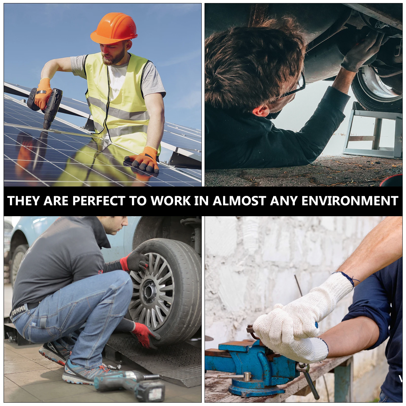 

Pu Coated Finger Gloves Nylon Thin Comfortable Protective Work Gloves Anti-Slip Wear Resistant Labor Protection Tools For