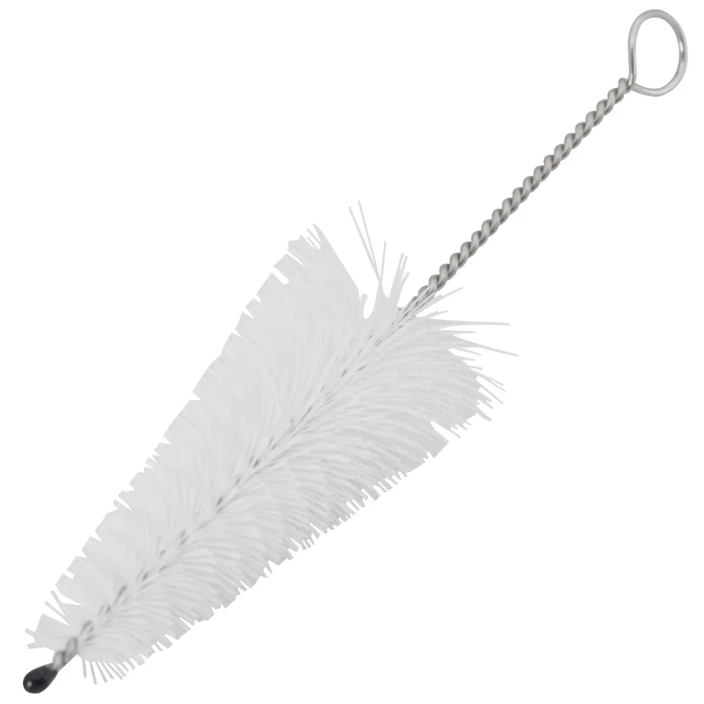 1 قطعة فرشاة تنظيف قطعة الفم الناي المدمجة لأداة الرياح شعيرات ناعمة متينة أداة تنظيف البوق الترومبون