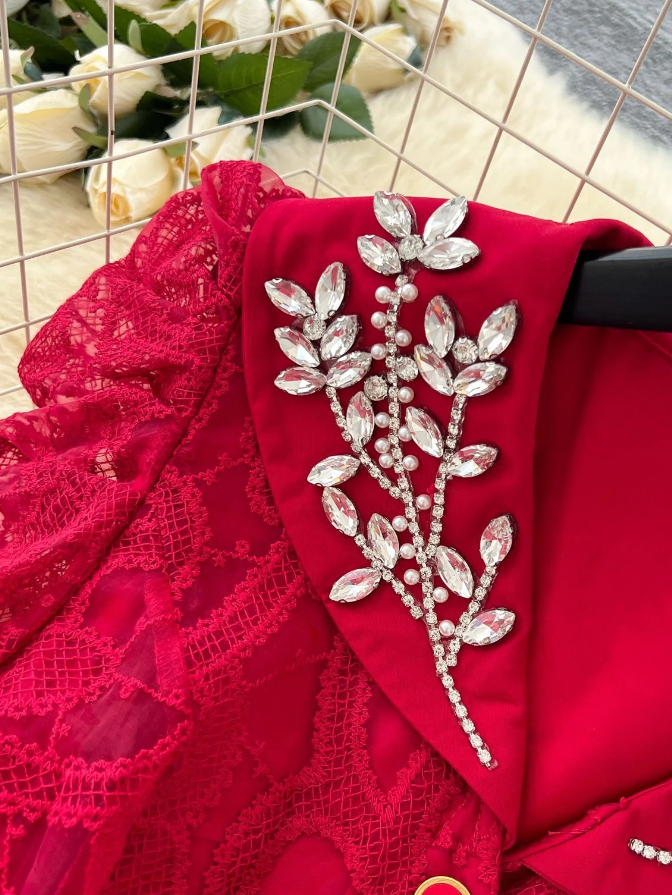Ramadan robes longues Abaya Eid femmes musulmanes désherbage dentelle diamant fête Jalabiya robes Largos arabe longue Robe caftan broderie