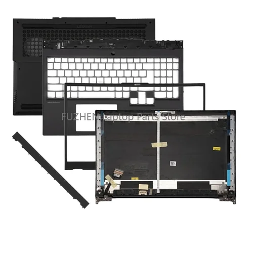 Nuevo para LEGION 5 15IMH05H 15ARH05H 15ARH05 Y7000 Y550-15 2020 cubierta trasera LCD bisagras de bisel frontal cubierta inferior del reposamanos
